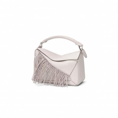 LOEWE FRINGE SMALL PUZZLE BAG IN CLASSIC CALFSKIN A510S21XCM (24*16.5*10.5cm)